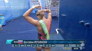 Russian Diver Ekaterina Petukhova (MIC)