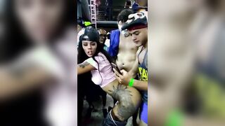 Public Sex at the 2019 Brazilian Carnival [gif]