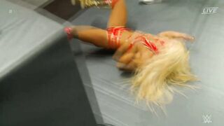 Mandy slight wedgie from MITB gif