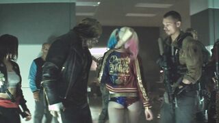 Margot Robbie Butt Jiggles In Suicide Squad (Slowmo)