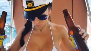 Playmate Iryna and her drinking problem