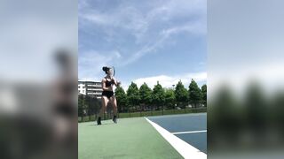 Thicc Tennis Player