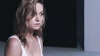 Brie Larson's smug look when she thinks about how many people want to fuck her.