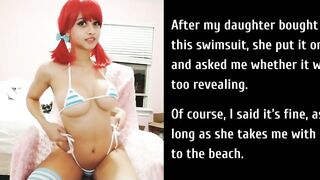 Daughter's new swimsuit [Incest]