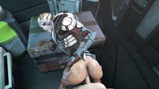 Vetra from behind --- [Vetra Nyx] [Mass Effect Andromeda] (Nhornissa]