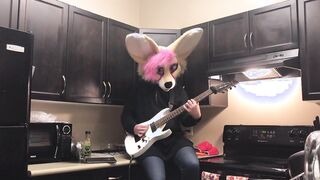Playthrough of my new song while in fursuit! w/ vocals