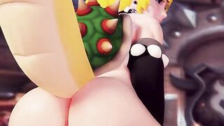 Bowsette Bouncing Her PHAT ASS... ????
