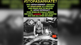 She couldn’t help but find #StopAsianHate amusing