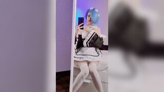 Would you squeeze Rem's boobies? [F]