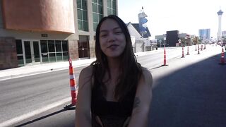 Flashing My Itty Bitty Titties In The Middle Of Las Vegas Blvd
