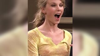 Taylor Swift's nips in a see-through top