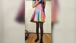 Y'all seem to love my spinnies, so as thanks, here's the spinniest dress I own!