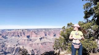 Doing my bit to make the Grand Canyon cuter
