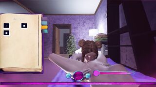 My Lust Wish - Ashley Has Sex With Evie In Her Dorm Room (in-game)