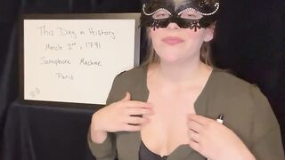 I'm that hot teacher who started an OF. Want topless history lessons, B/G footage every week? You've come to the right place. $3 first month! Link ????