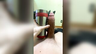 my boyfriend's massive cock ???? I love showing it off ♡