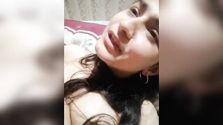 Desi girl asking for tissue in hindi after bf cums in her body[All video Link????]