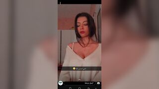 gorgeous saudi big boobs private snapchat